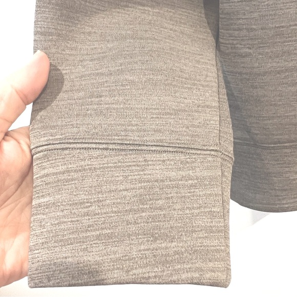 Uniqlo Dry Sweat Ultra Stretch Oversized Pullover Grey Athleisure SM - Picture 5 of 12